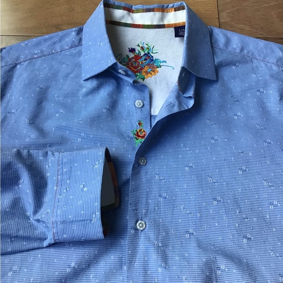 Robert Graham Other - Robert Graham RARE Silk Cotton Western Button Down Shirt Flip